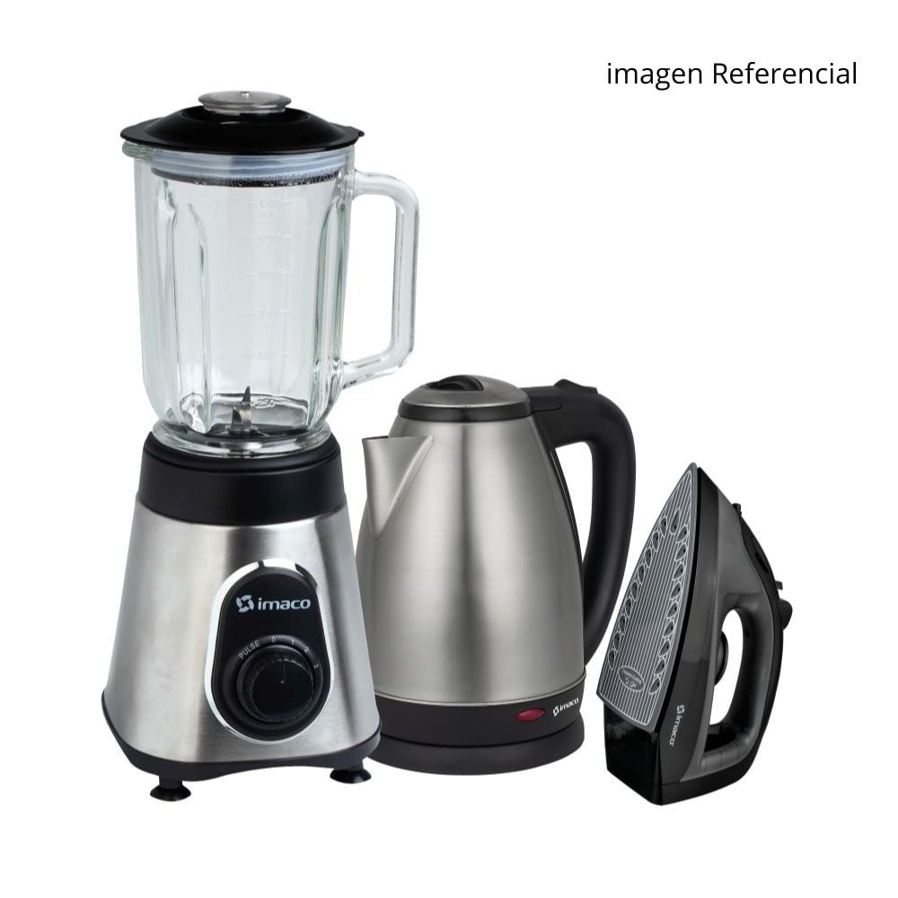 Combo Imaco: Licuadora + Hervidor + Plancha