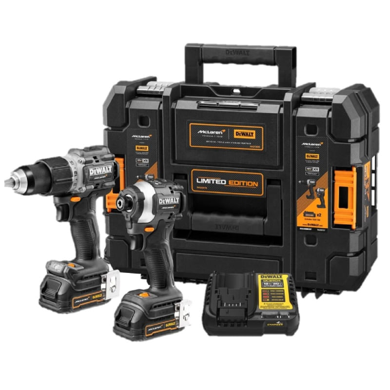 Combo Dewalt: Taladro percutor 1/2 + Atornillador de impacto