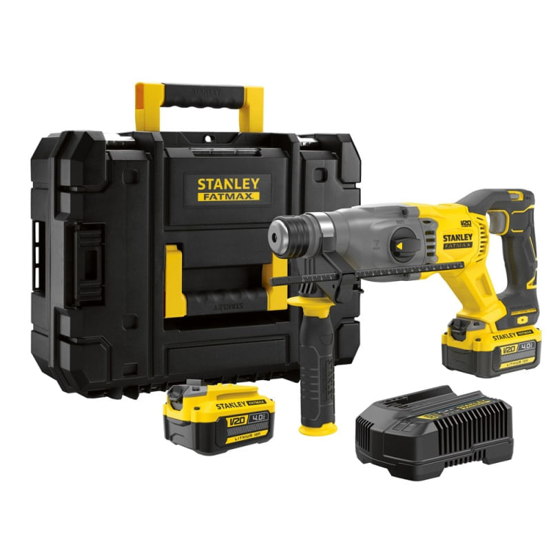 Kit Rotomartillo Stanley SBH900M2K-B2 SDS Plus (22mm) 20V