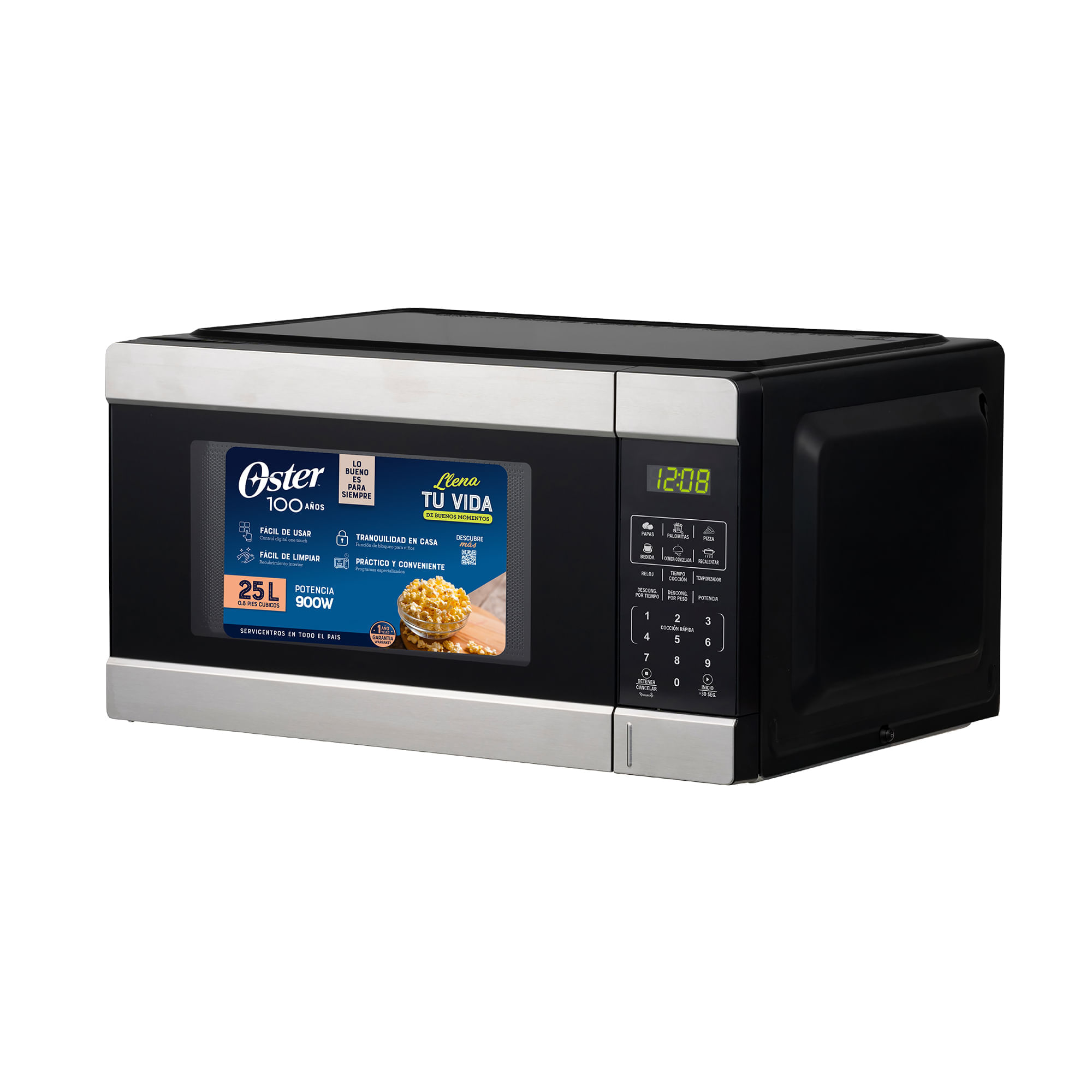 Horno microondas Oster POGG2303 25L negro