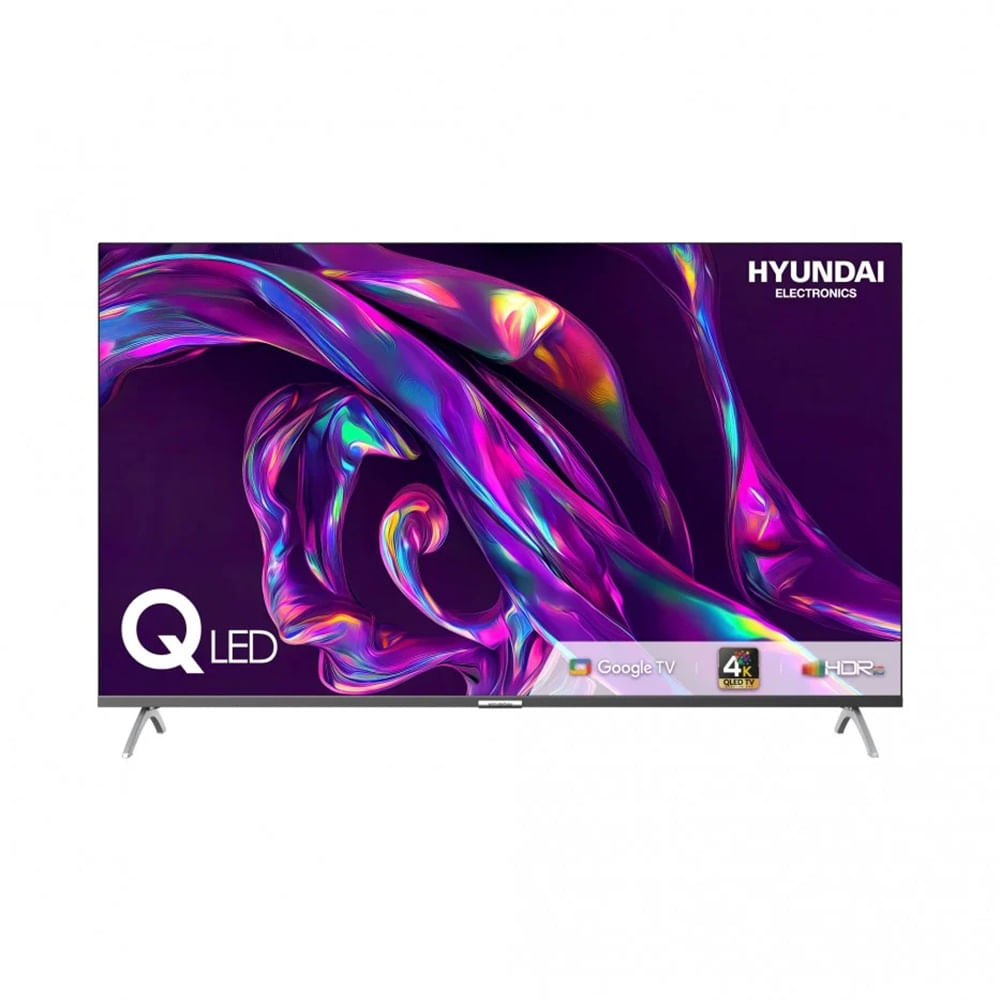 Televisor smart Hyundai 55" 4K UHD QLED Google TV HYLED5529Q