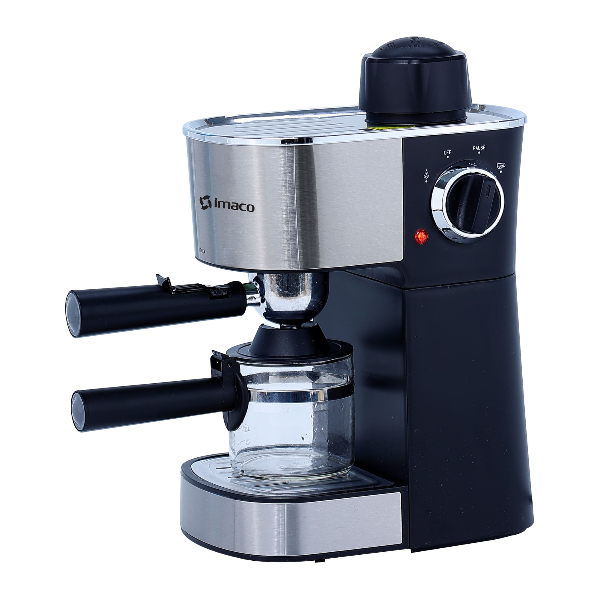 Cafetera espresso Imaco LECM3503 800W 4 tazas negro