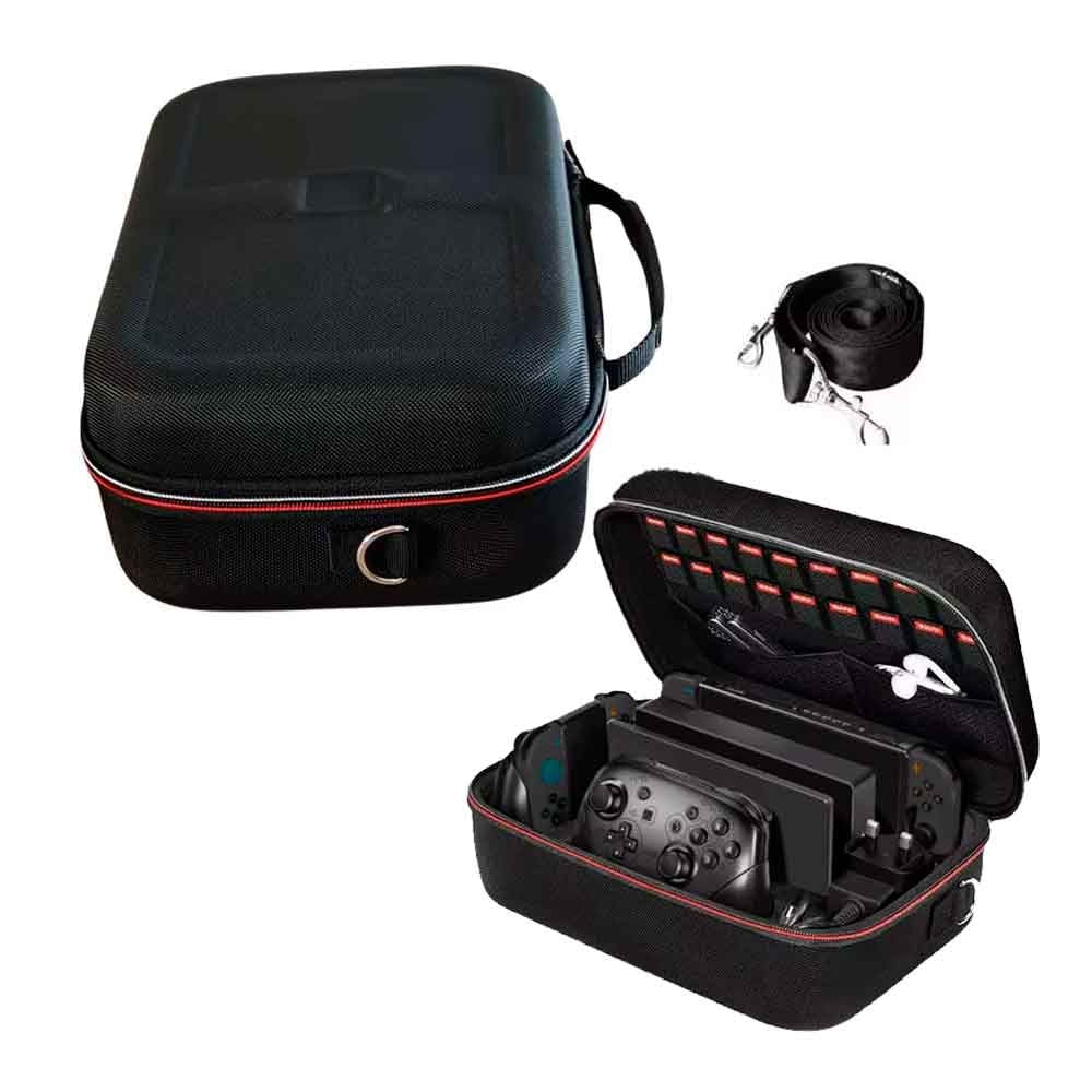 Maleta para Nintendo Switch 2 grande resistente negro